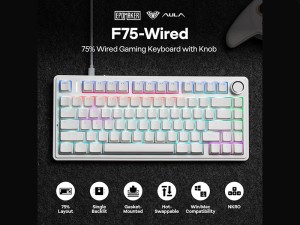 کیبورد مکانیکال گیمینگ آئولا  Aula F75