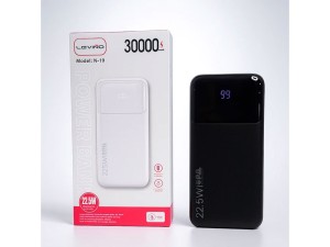 پاوربانک لوینو مدل N-19 ظرفیت 30000mAh