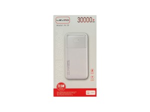 پاوربانک لوینو مدل N-19 ظرفیت 30000mAh