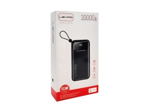 پاوربانک لوینو مدل N-31 ظرفیت 20000mAh