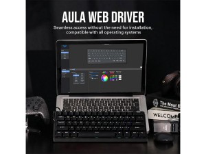 کیبورد مغناطیسی گیمینگ آئولا مدل WIN60 HE