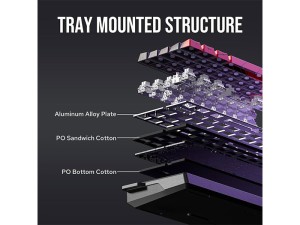 کیبورد مغناطیسی گیمینگ آئولا مدل WIN60 HE