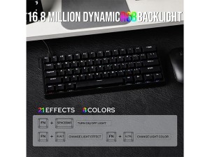 کیبورد مغناطیسی گیمینگ آئولا مدل WIN60 HE