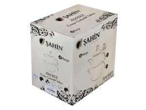 ست کتری و قوری لعابی شاهین