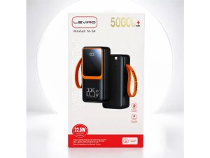 پاوربانک لوینو مدل N-54 ظرفیت 50000mAh