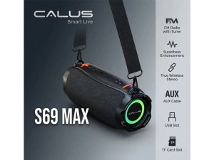اسپیکر بلوتوثی رم خور و فلش خور کالوس مدل S69 MAX