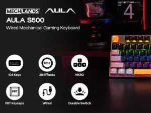 کیبورد مکانیکال گیمینگ آئولا  Aula S500