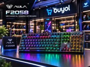 کیبورد گیمینگ مکانیکال آئولا مدل Aula F2058