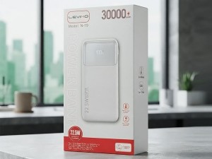 پاوربانک لوینو مدل N-19 ظرفیت 30000mAh