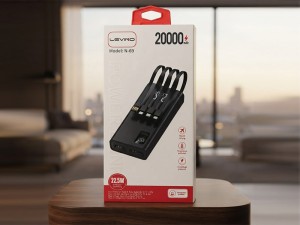 پاوربانک لوینو مدل N-69 ظرفیت 30000mAh