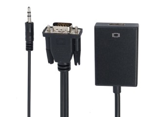 تبدیل VGA به HDMI + کابل صدا