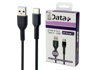 کابل تایپ سی فست شارژ Data+ DP 03 2.4A 1m