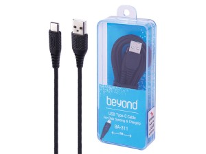 کابل تایپ سی فست شارژ Beyond BA-311 2A 2m