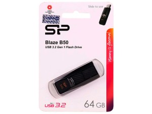 فلش ۶۴ گیگ سیلیکون پاور Silicon Power Blaze B50 USB3.2