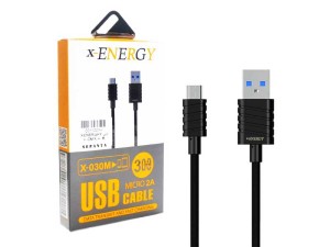 کابل میکرو یو اس بی X-Energy X-030M  30cm