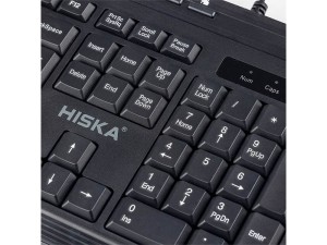 کیبورد سیم دار هیسکا Hiska HX-KE200