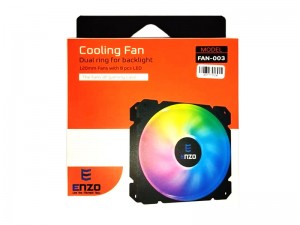 فن کیس انزو Enzo FAN-003 RGB 12*12