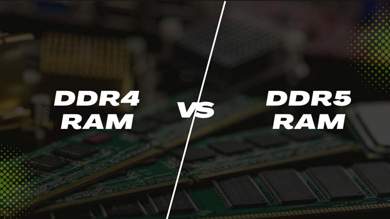 تفاوت رم DDR5 با DDR4