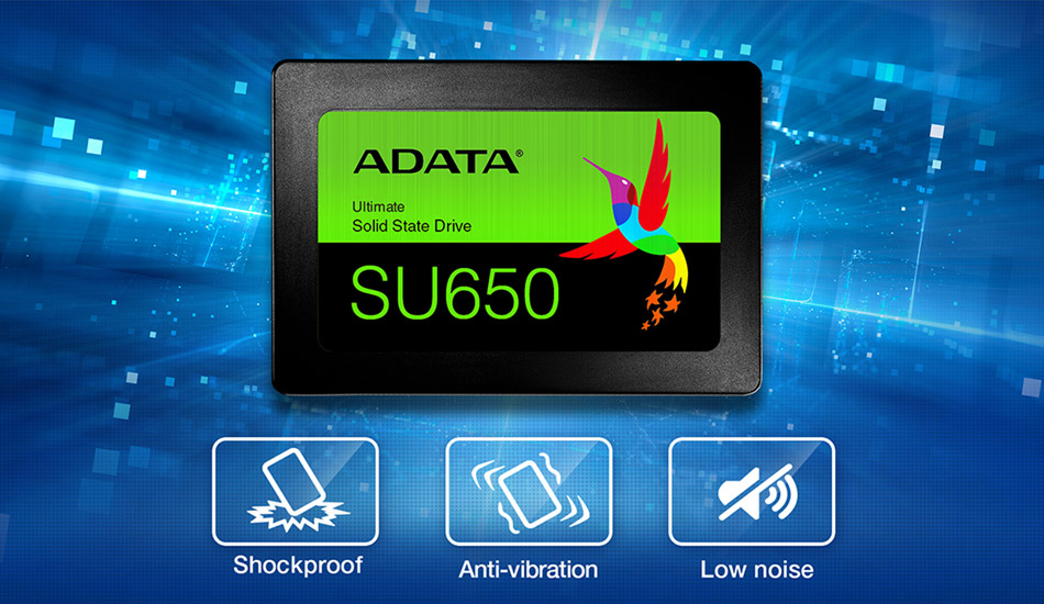 حافظه SSD ای دیتا ADATA Ultimate SU650 120GB