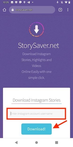 اپلیکیشن StorySaver.net