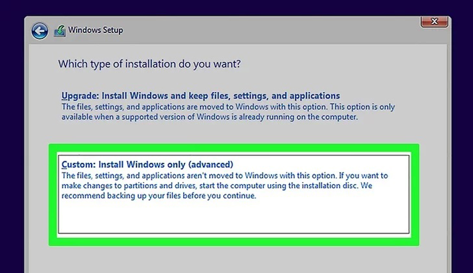 انتقال ویندوز به فلش مموری و انتخاب نسخه ویندوز برای نصب