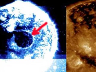 نگرانی دانشمندان از حضور شی کروی مرموز در مقابل خورشید!