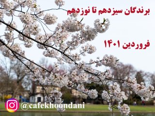 برندگان هفته چهل و ششم (13 فروردین تا 19 فروردین 1401)