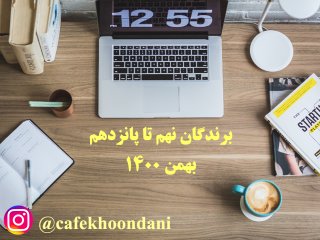 برندگان هفته سی و هفتم (9 بهمن تا 15 بهمن 1400)