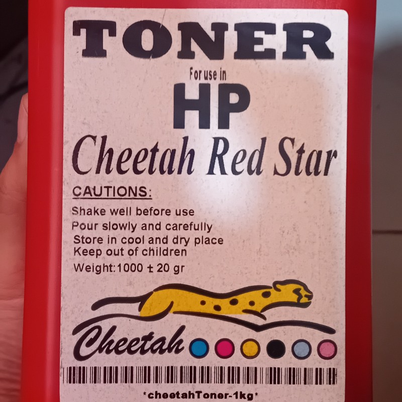 تونر شارژ اچ پی 1000 گرمی چیتا رد استار