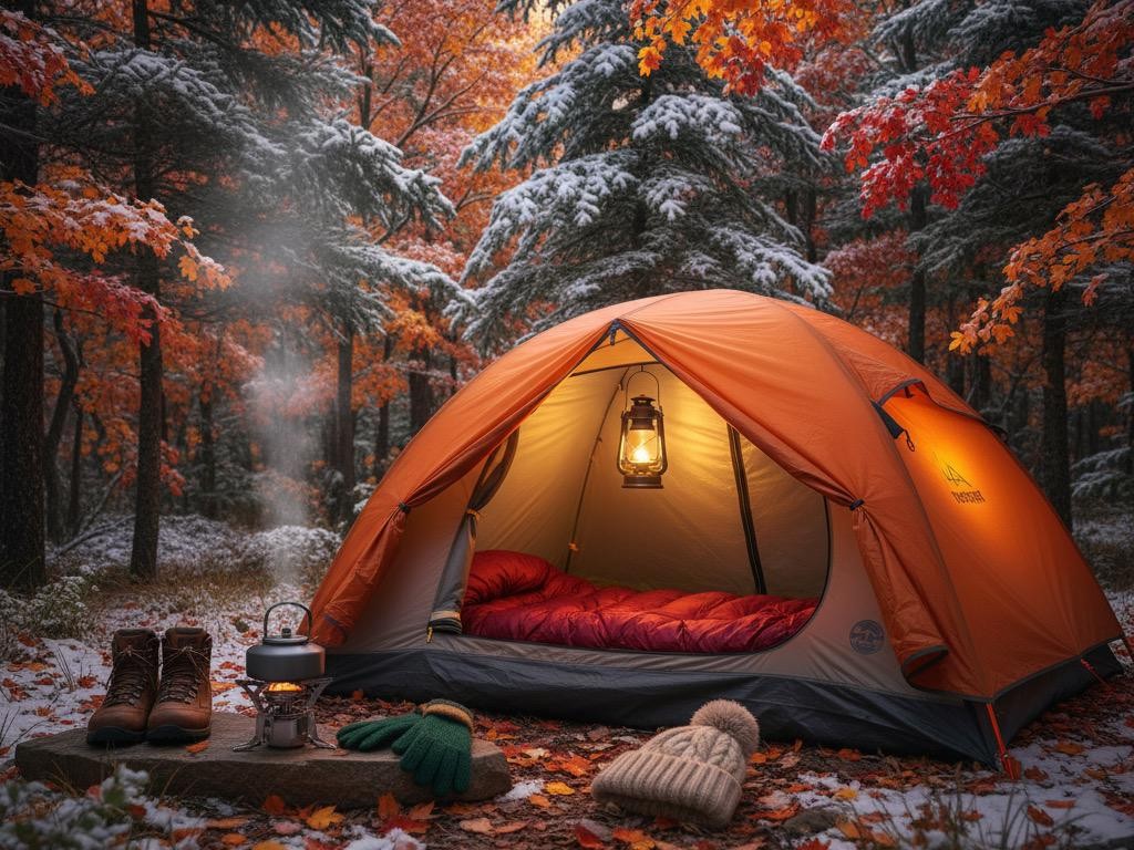 ۱۰ وسیله ضروری برای کمپینگ راحت در پاییز و زمستان