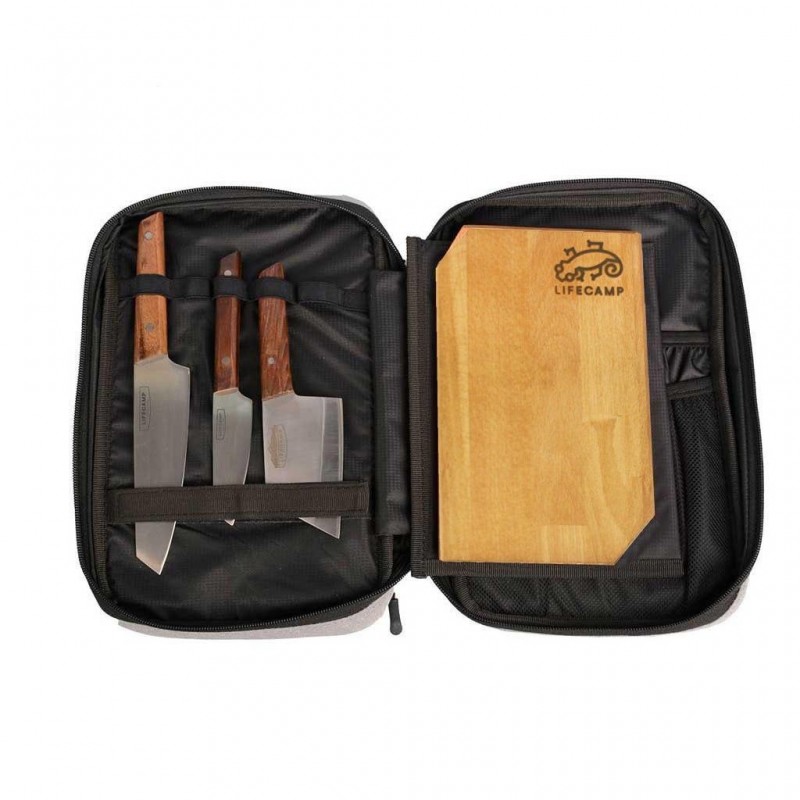 ست چاقو ۴ تکه ژاپنی لایف کمپ - طراحی حرفه‌ای برای آشپزی در طبیعت