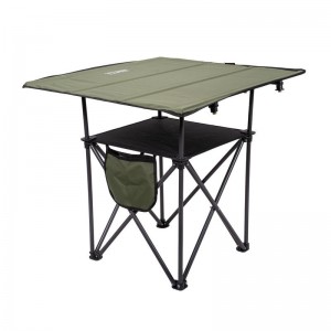 میز تاشو توریست مدل دو طبقه | سبک، مقاوم، مناسب سفر و کمپینگ