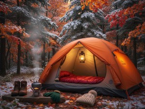 ۱۰ وسیله ضروری برای کمپینگ راحت در پاییز و زمستان