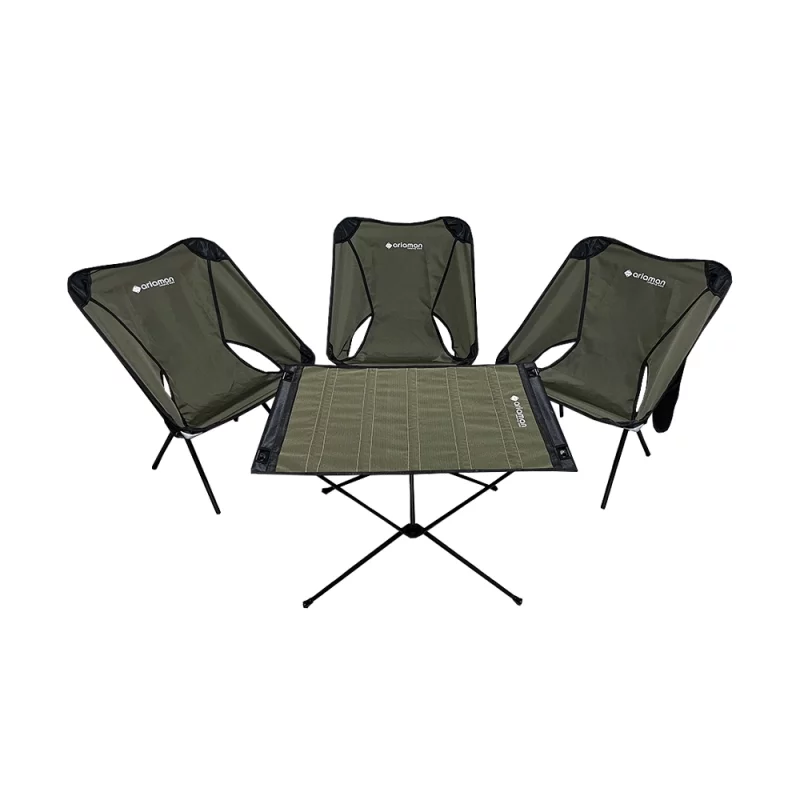 ست میز صندلی تاشو کمپینگ 3 نفره آریامن
