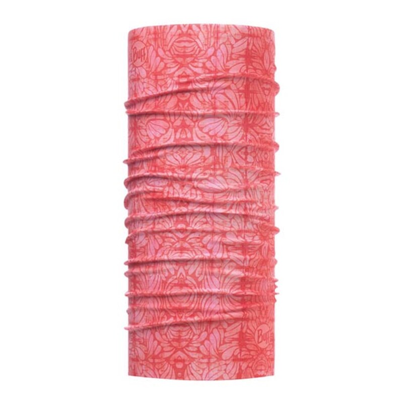 دستمال سر و گردن ضد اشعه باف مدل CALYX SALMON ROSE