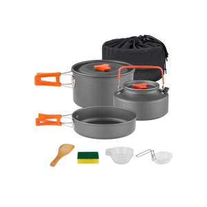 ست ظروف کوهنوردی 2 نفره مدل TZ301