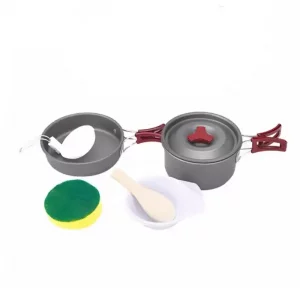 ست قابلمه مسافرتی 1 تا 2 نفره BRS مدل BRS-151