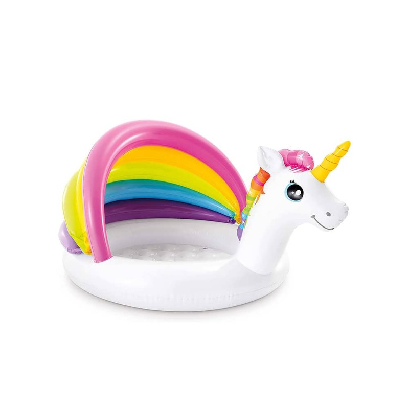 استخر بادی سایه بان دار اینتکس طرح یونیکورن مدل 57113