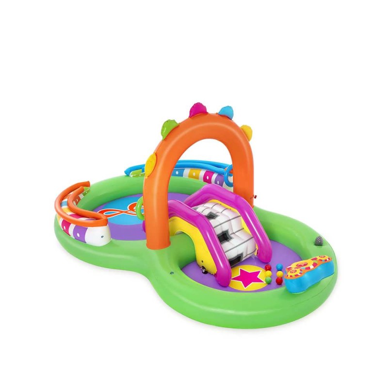 استخر بادی آبپاش و سرسره دار بست وی مدل 53117