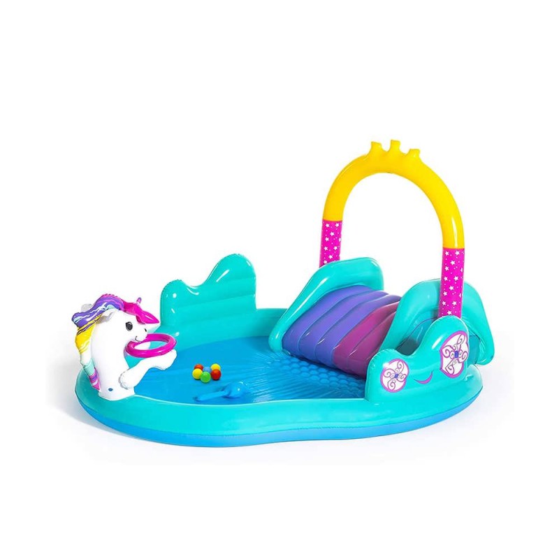 استخر بادی سرسره دار بست وی طرح یونیکورن مدل 53097