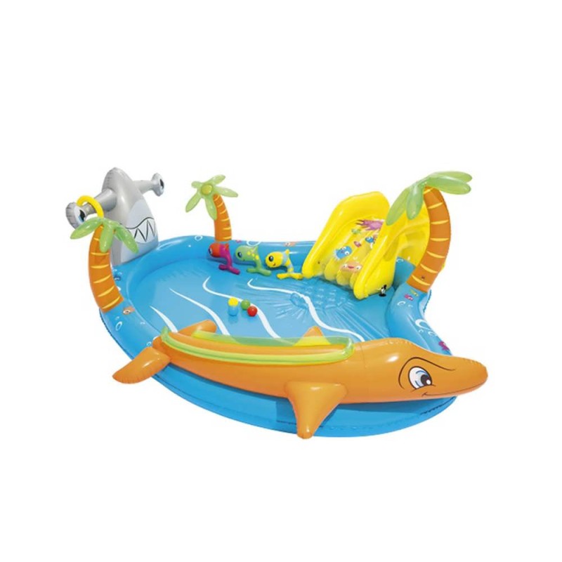 استخر بادی آبپاش و سرسره دار بست وی مدل 53067