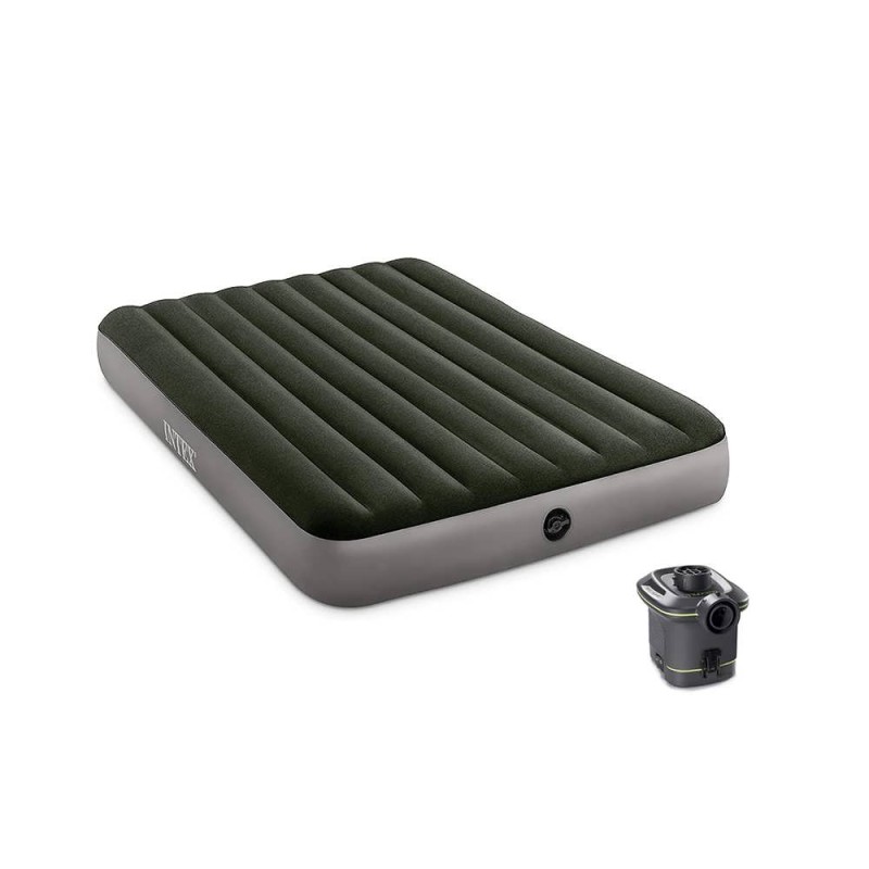 تشک بادی دو نفره اینتکس با پمپ باتری خور مدل 64779