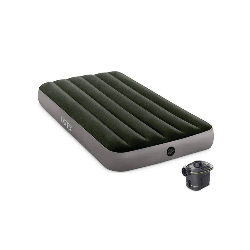 تشک بادی یک نفره اینتکس با پمپ باتری خور مدل 64777