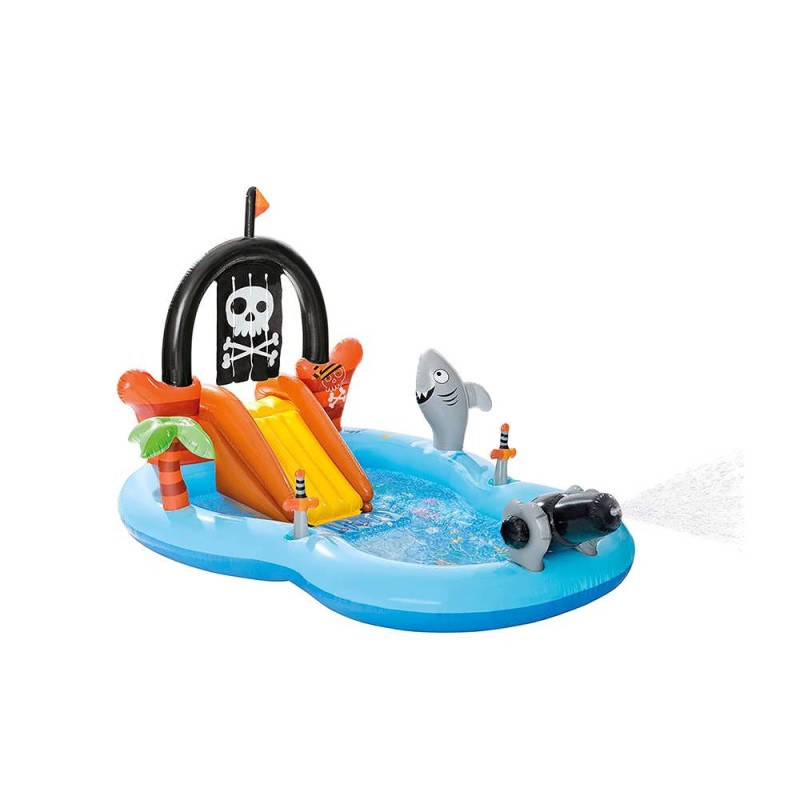 استخر بادی سرسره دار کودک اینتکس مدل 57168