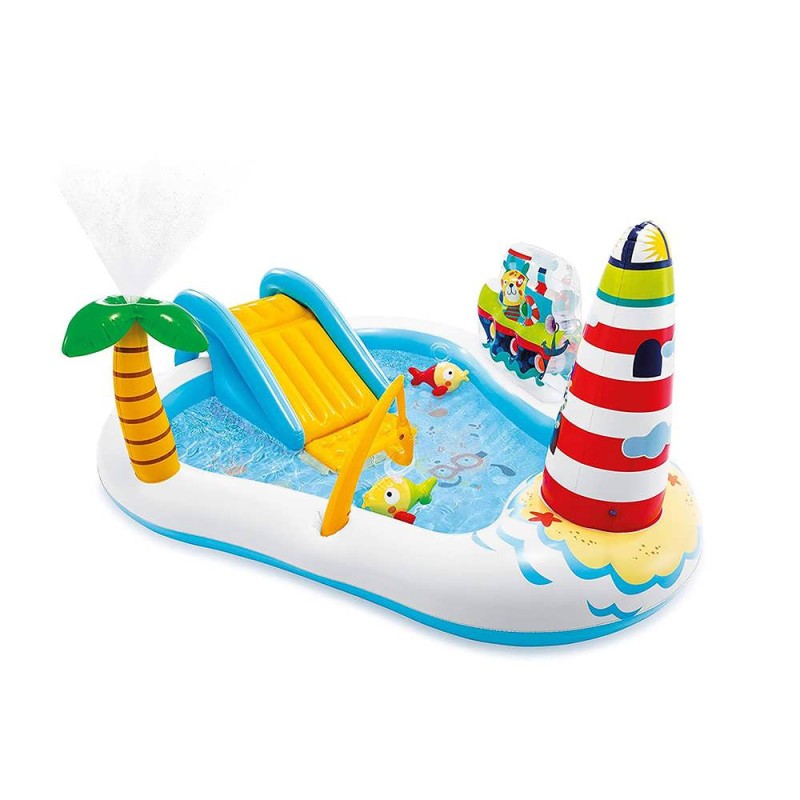 استخر بادی سرسره دار اینتکس مدل 57162