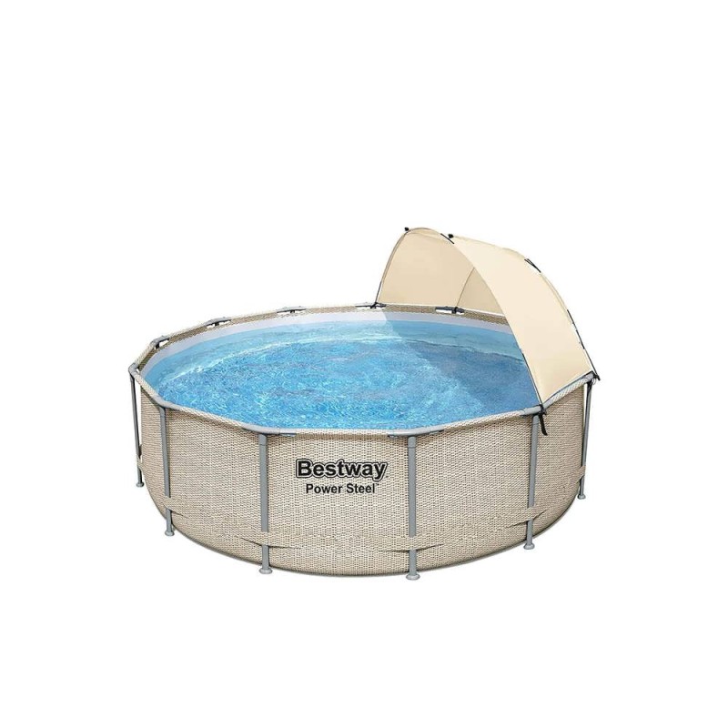 استخر پیش ساخته سایه بان دار بست وی مدل 5614U