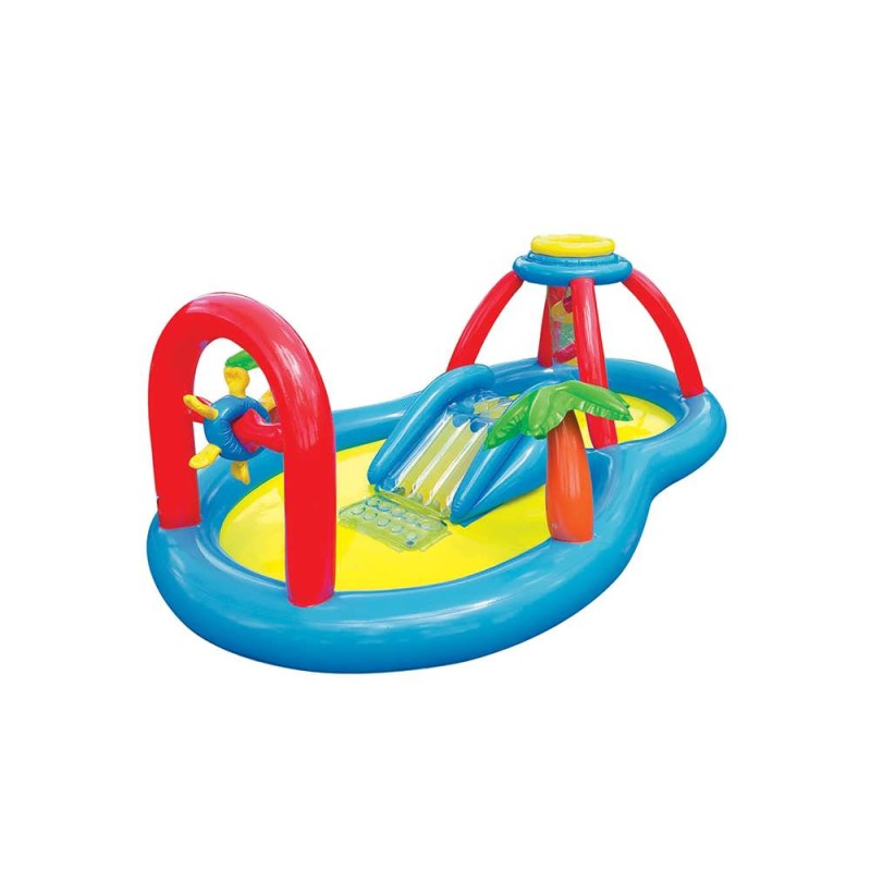 استخر بادی اینتکس با سرسره و آبپاش مدل 57449