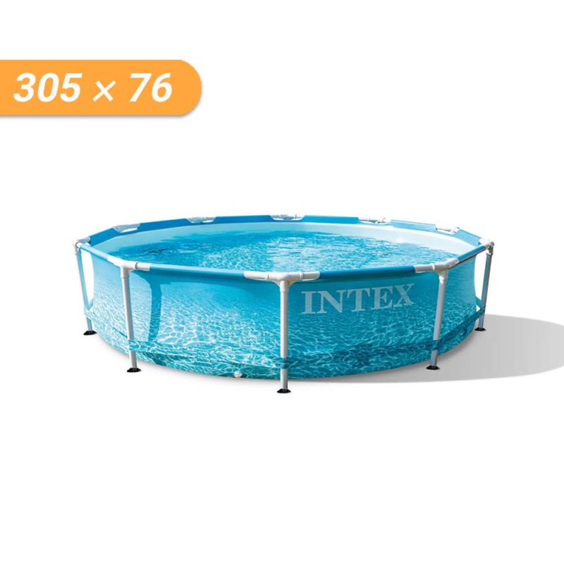 استخر پیش ساخته گرد اینتکس با پمپ تصفیه مدل 28207