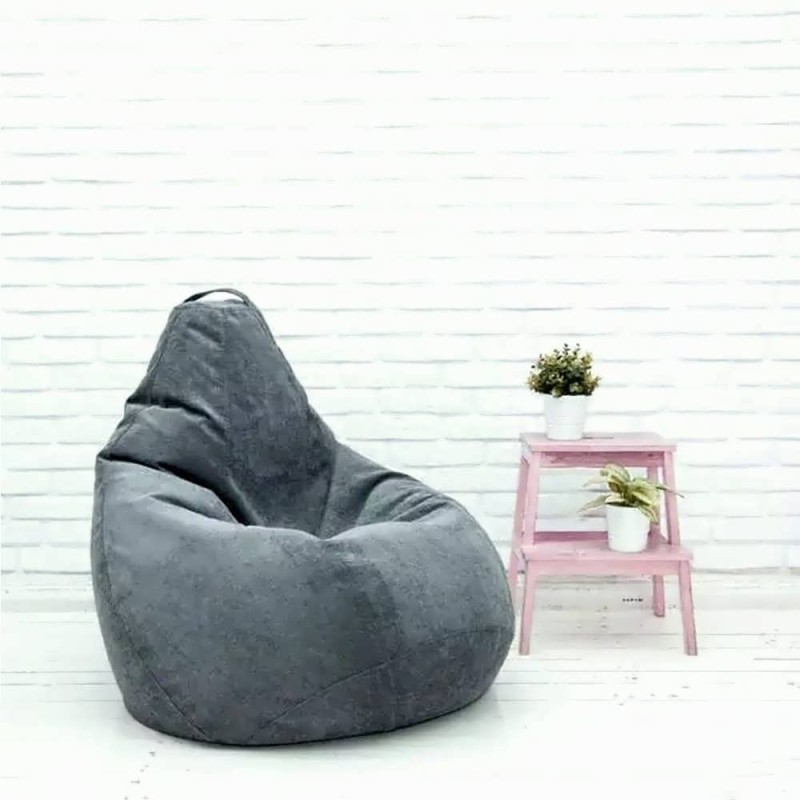 بین بگ مخمل با پاف و کوسن مدل MB109