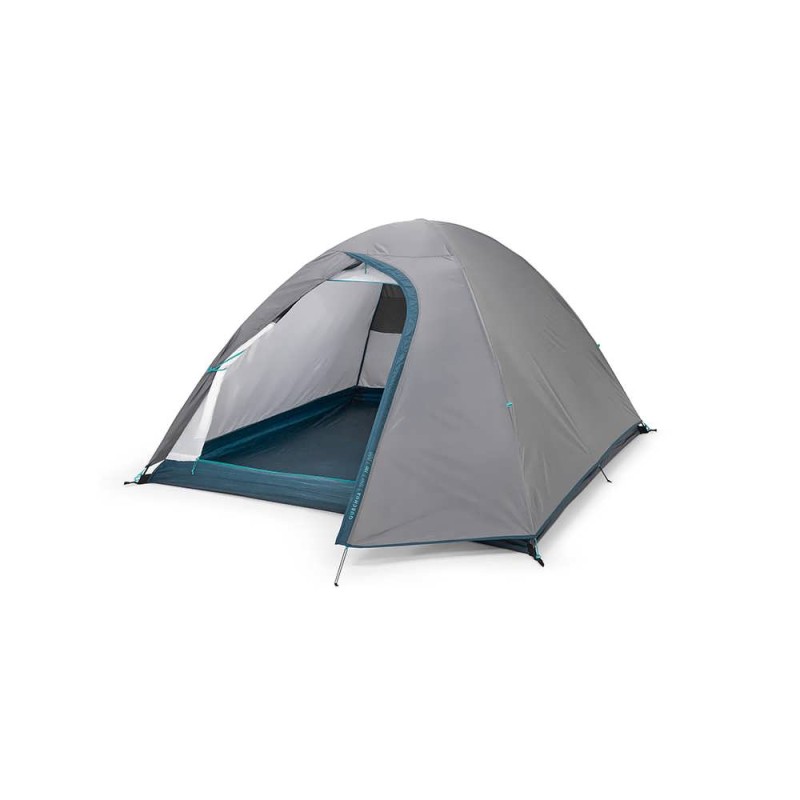 چادر کوهنوردی 3 نفره کچوا مدل MH100 GREY